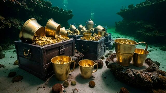 18 billion euro treasure! The ship that smuggled gold to Spain 300 years ago is being salvaged