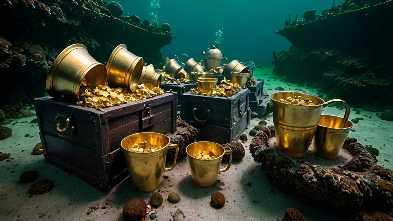 18 billion euro treasure! The ship that smuggled gold to Spain 300 years ago is being salvaged