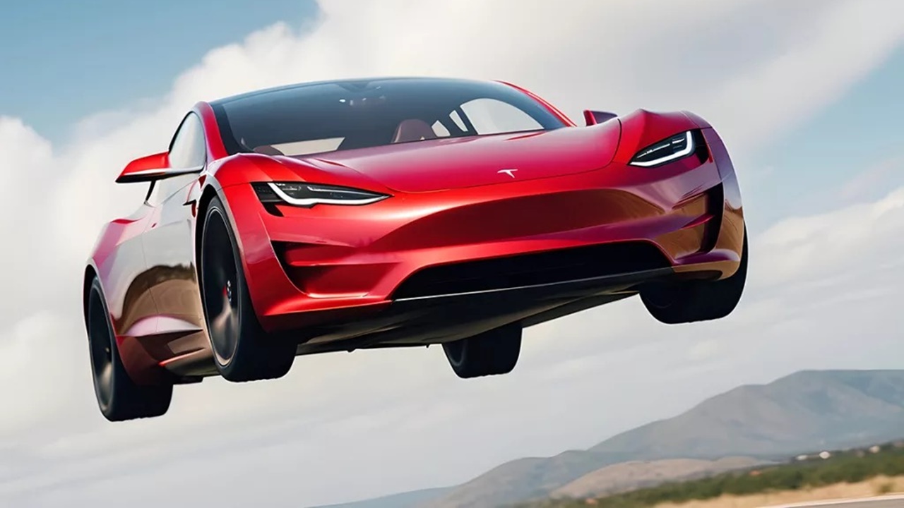 Musk claims Tesla is now building a flying car