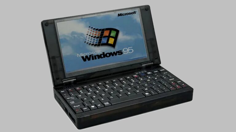Pocket 386 world's slowest computer