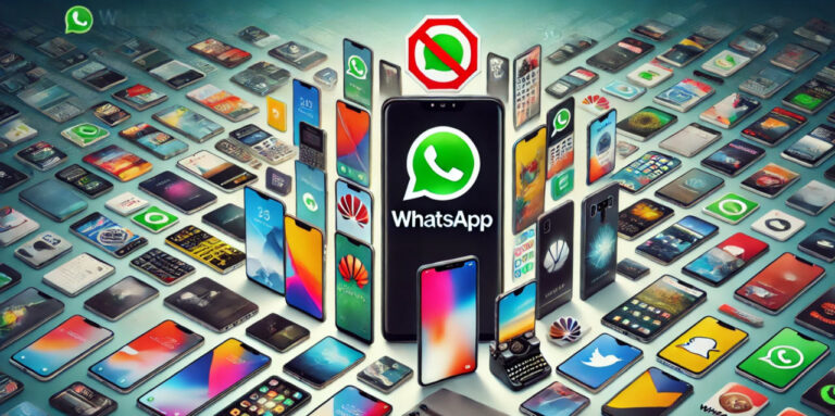 WhatsApp will not work on these phones!