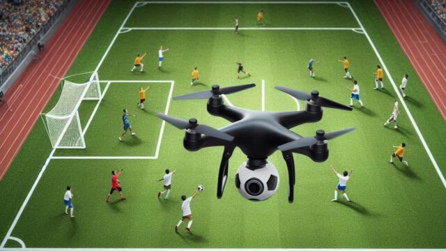 Olympic football team accused of spying rival with spy drone!