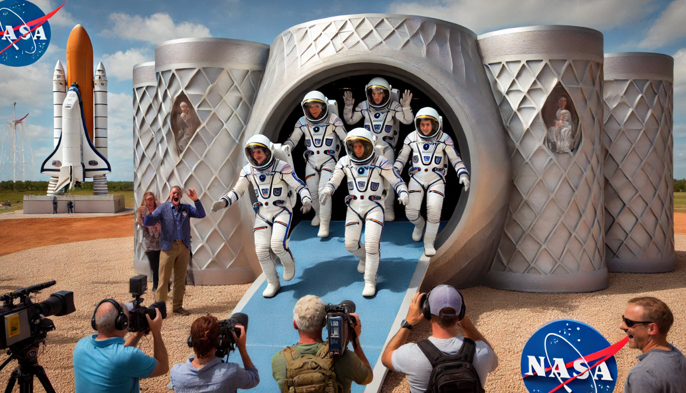 NASA's Mars Simulation Crew Returns After Year-Long Mission