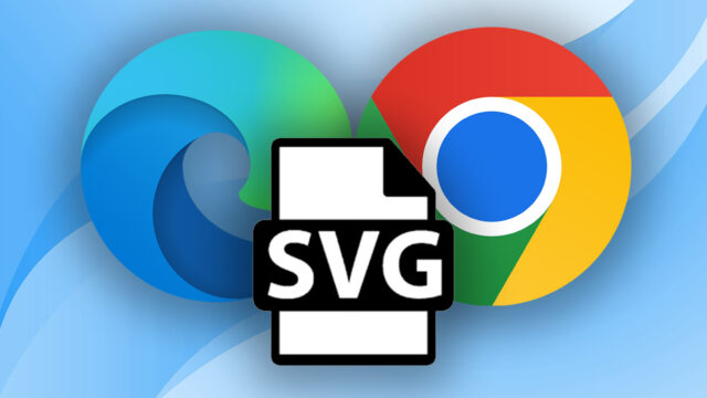 Microsoft Edge and Google Chrome will offer better support for SVG images