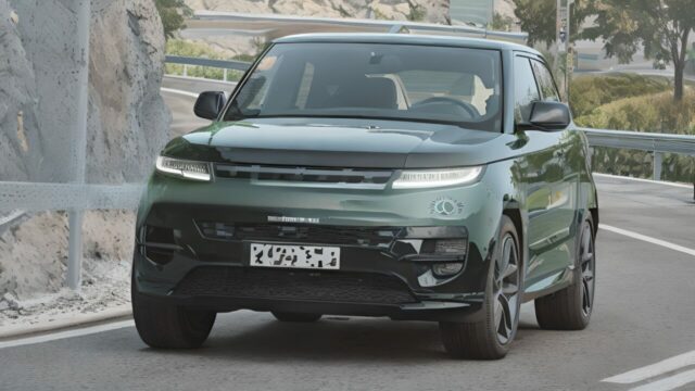 All-Electric Range Rover Sport Spotted!