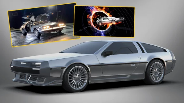 DeLorean from Back to the Future has been completely revamped!