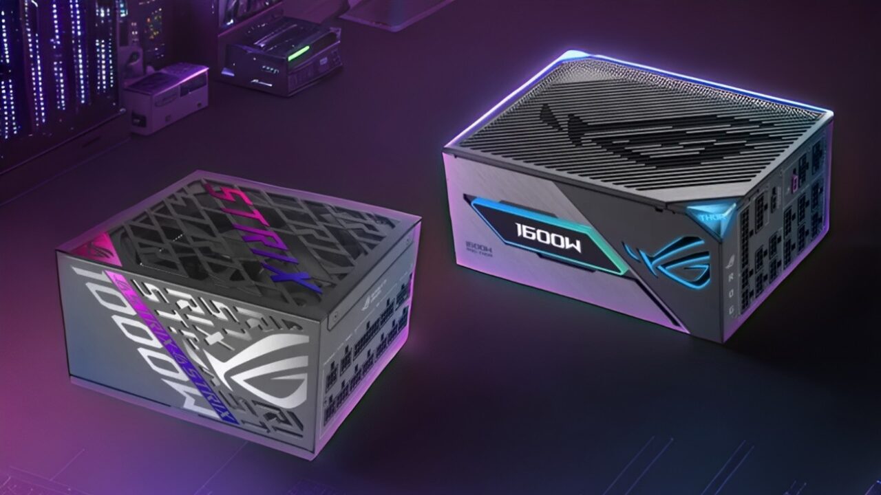 Asus introduced GaN technology power supplies: Cool and silent!