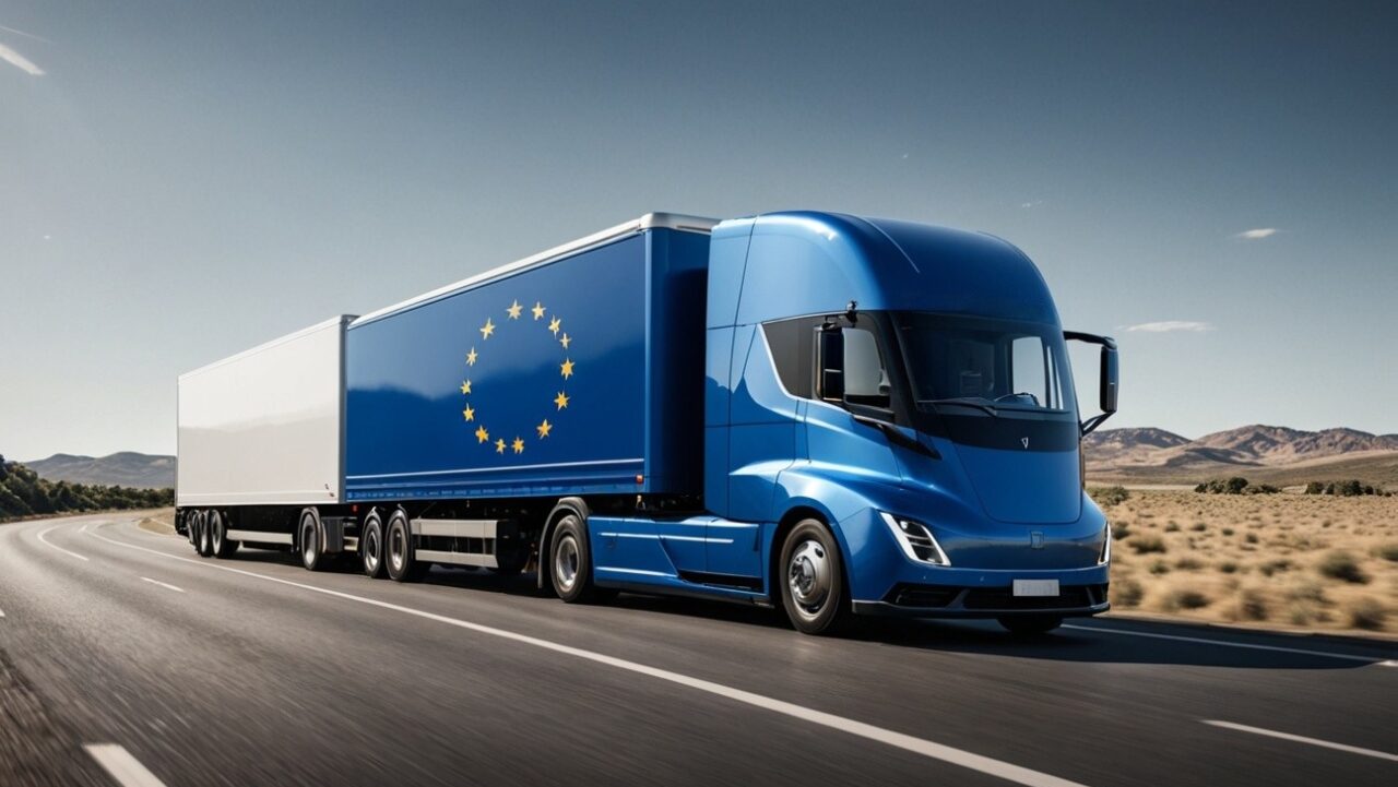 Electric Tesla Semi Trucks Are Hitting European Roads!