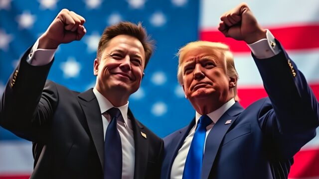 Tesla's stock price experienced a remarkable 12% jump after former President Donald Trump praised Elon Musk in a recent election-night speech, calling the tech magnate a “genius.