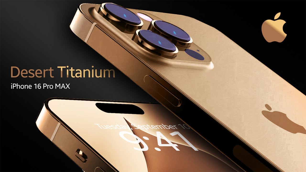 desert titanium color iphone 16 pro max