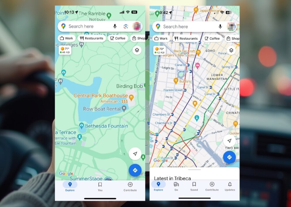 Google Maps for iPhone updated and now simpler