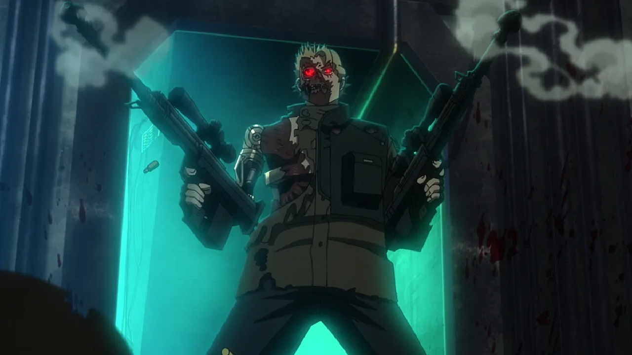 First trailer from the Terminator anime!