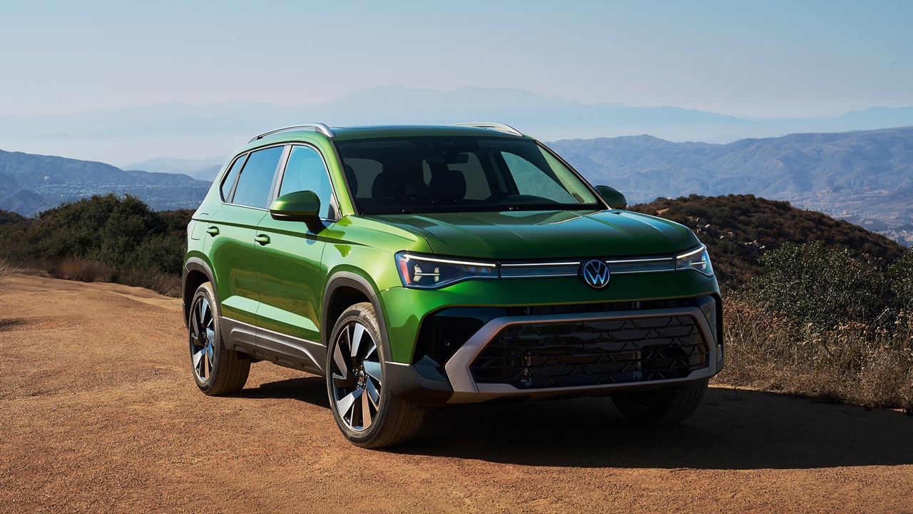 Volkswagen Taos 2025 unveiled with new design