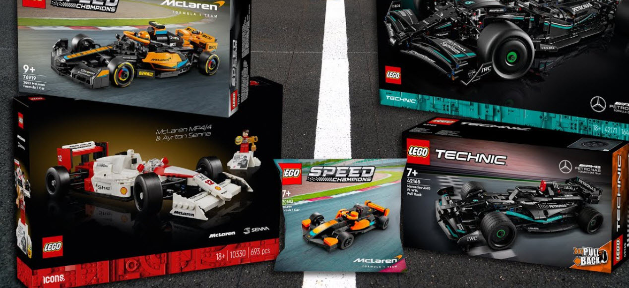 LEGO and Formula 1 Join Forces