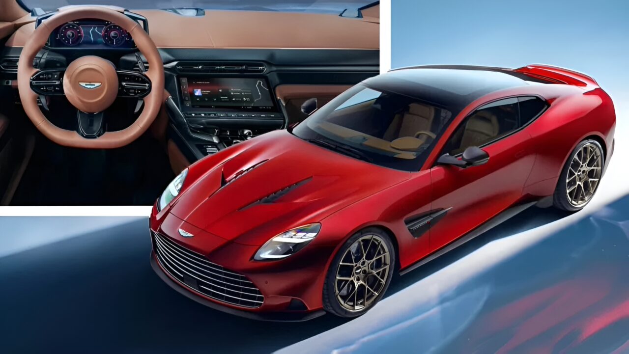 V12-powered Aston Martin Vanquish introduced! Here are the features