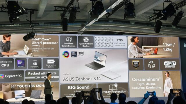 Phone-thin laptop: Asus Zenbook S 14 unveiled!