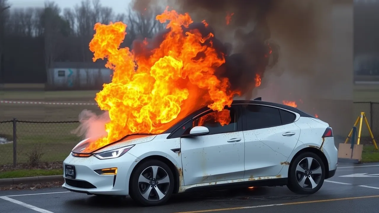 Why Electric Vehicles Catch Fire: A Solution Has Been Found!