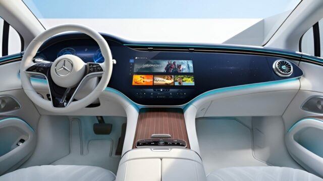 Mercedes integrates Sony’s cinema service into the car!