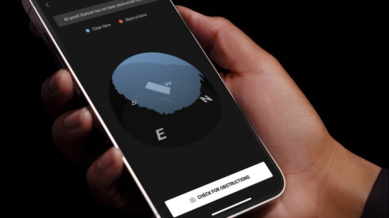 Starlink smartphone coverage indoors