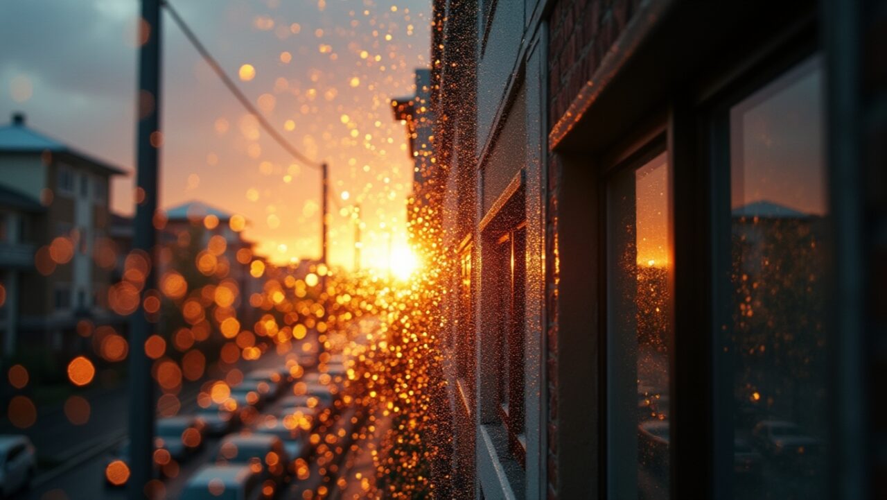 This smart window generates electricity from raindrops