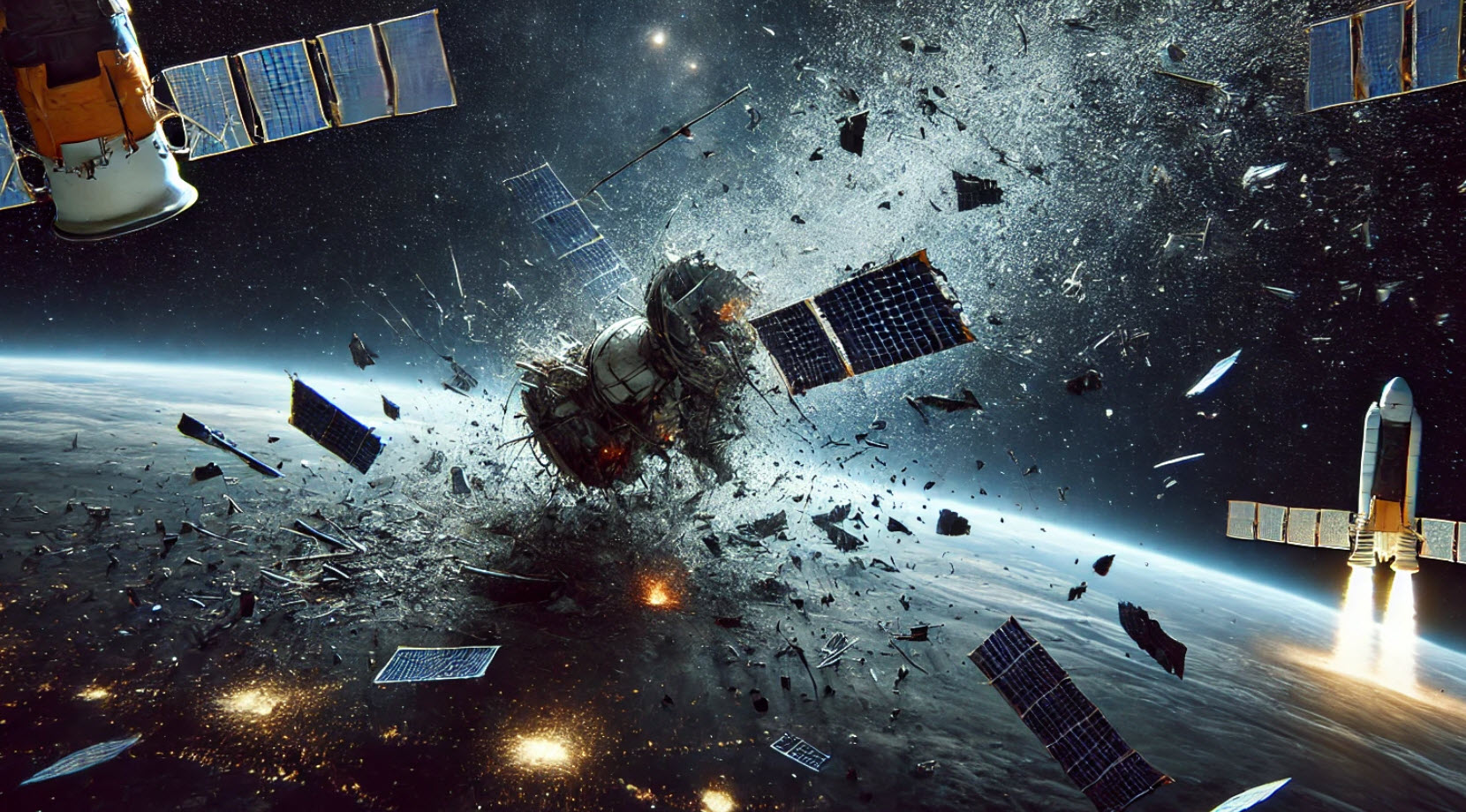 Boeing's Intelsat 33e Satellite Breaks Apart in Space