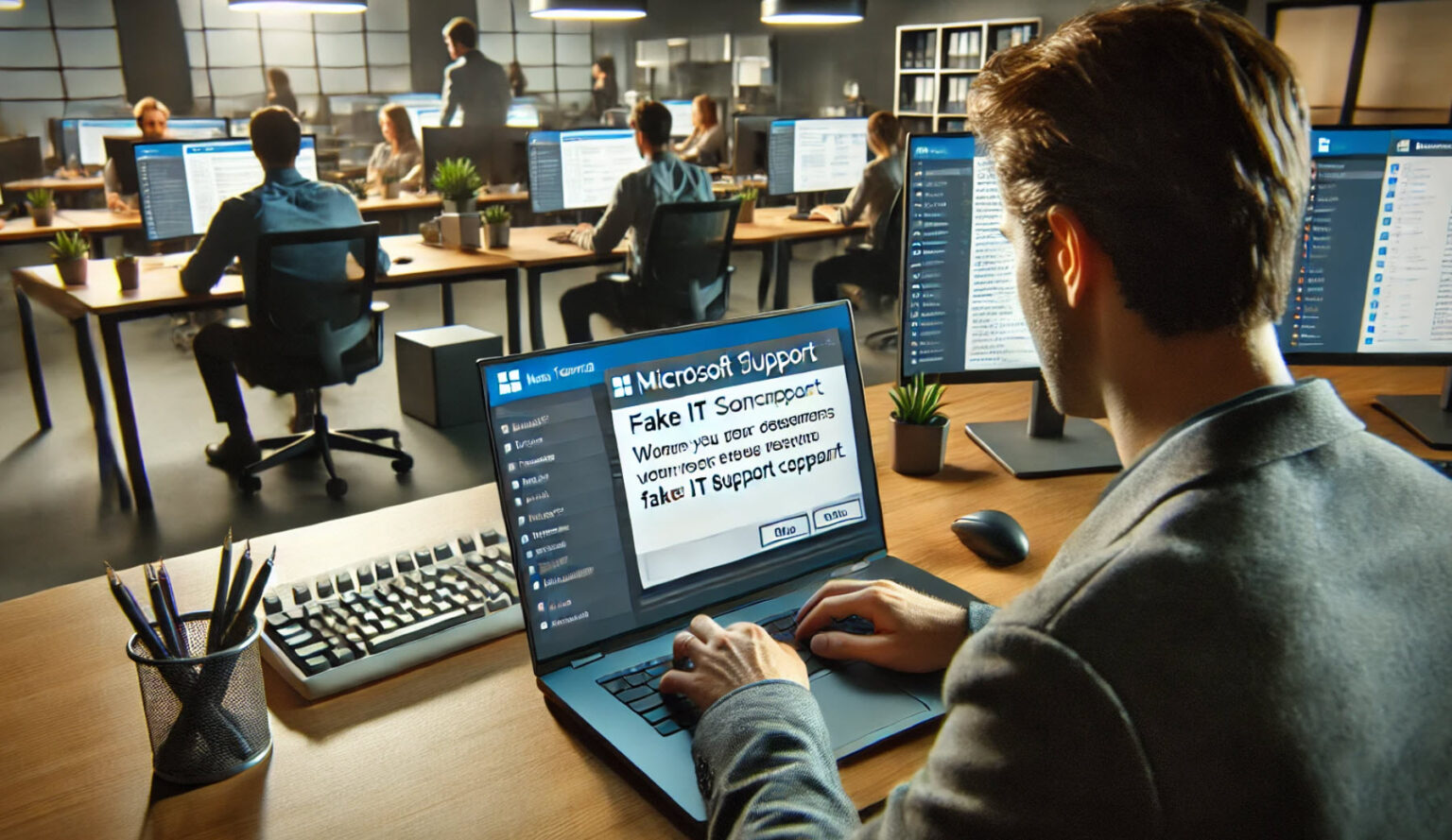 Hackers impersonate Microsoft Teams Support! - SDN