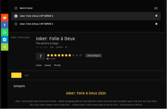 Cybercriminals Exploit "Joker: Folie à Deux" Hype for Phishing Scams