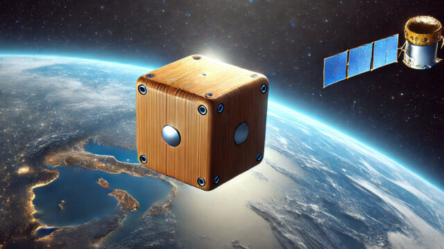 Japan launches world’s first wooden satellite