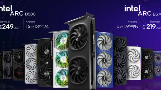 Intel Unveils Battlemage B580 and B570 GPUs!