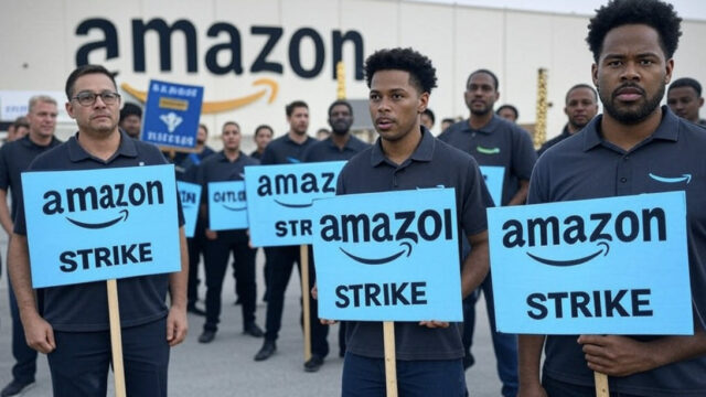 Holiday Chaos Looms: Amazon Workers Strike Sparks Nationwide Supply Chain Concerns