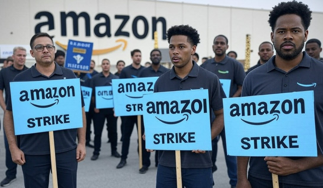 Holiday Chaos Looms: Amazon Workers Strike Sparks Nationwide Supply Chain Concerns