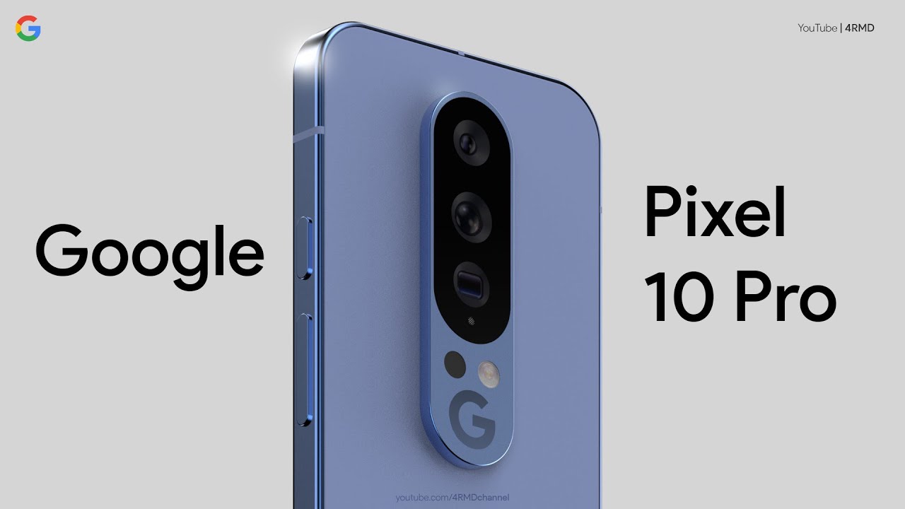 Google Pixel 10 Pro Concept Features Vertical Camera Setup