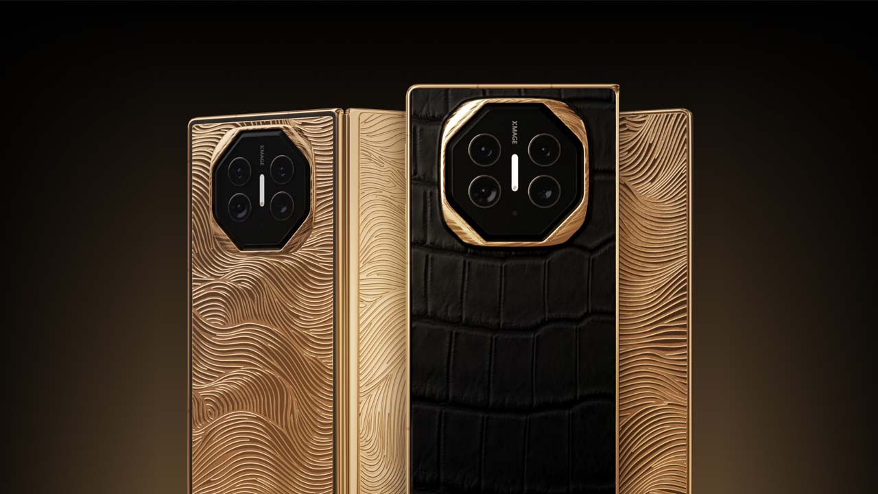 Huawei Mate XT Ultimate made of 18 carat gold was introduced