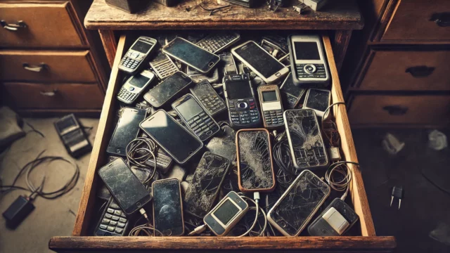 Giant research: Why don’t we sell our old phones?