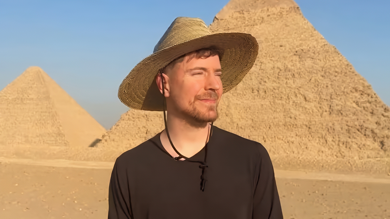 MrBeast Goes Over Top: Rents Pyramids of Giza for 100 Hours!