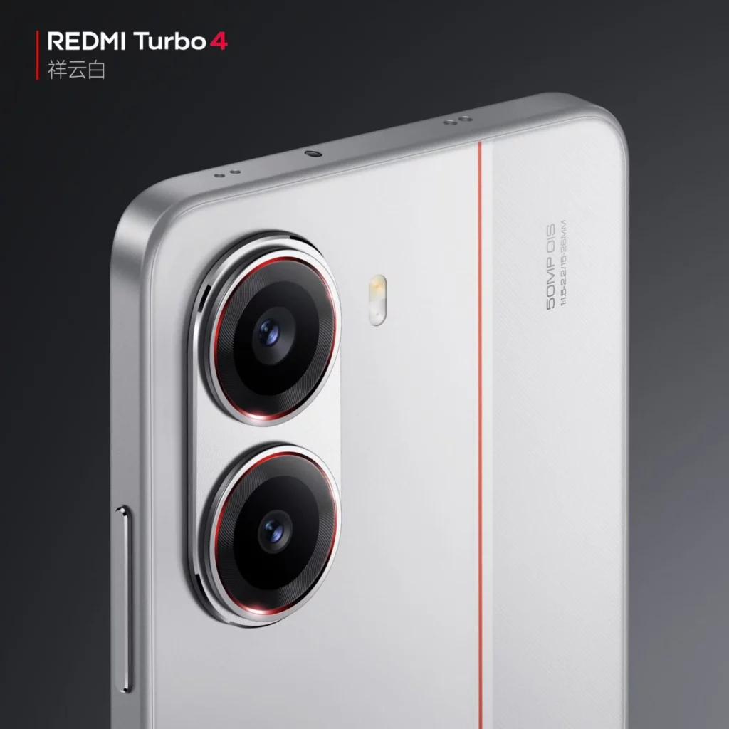 Redmi Turbo 4 Design Officially Unveiled: What Does It Look Like?