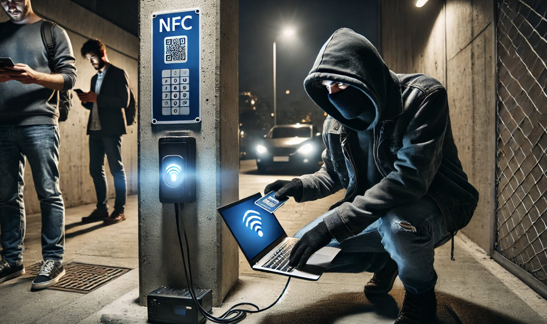 Hackers manipulate NFC tags to steal personal info!