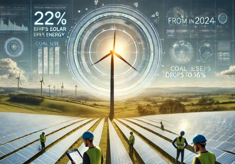 Europe Hits Historic Milestone with 22% of Electricity from Solar in 2024!