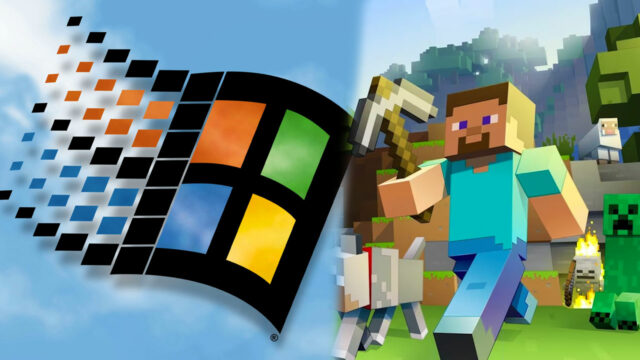 A Developer Adapted Minecraft for Windows 98!