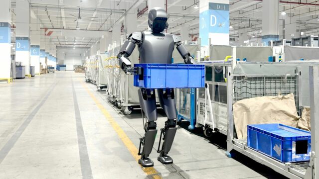 Humanoid robots take over iPhone production