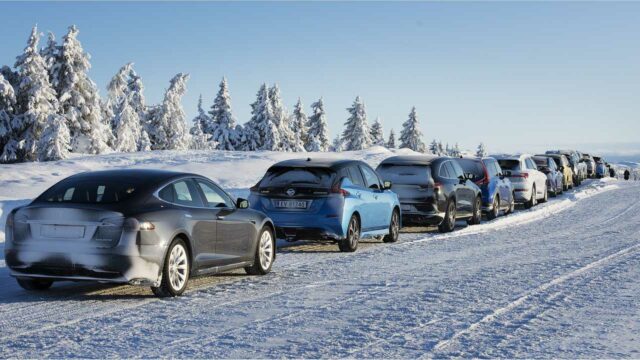 How long do electric vehicles go in winter? The longest range!