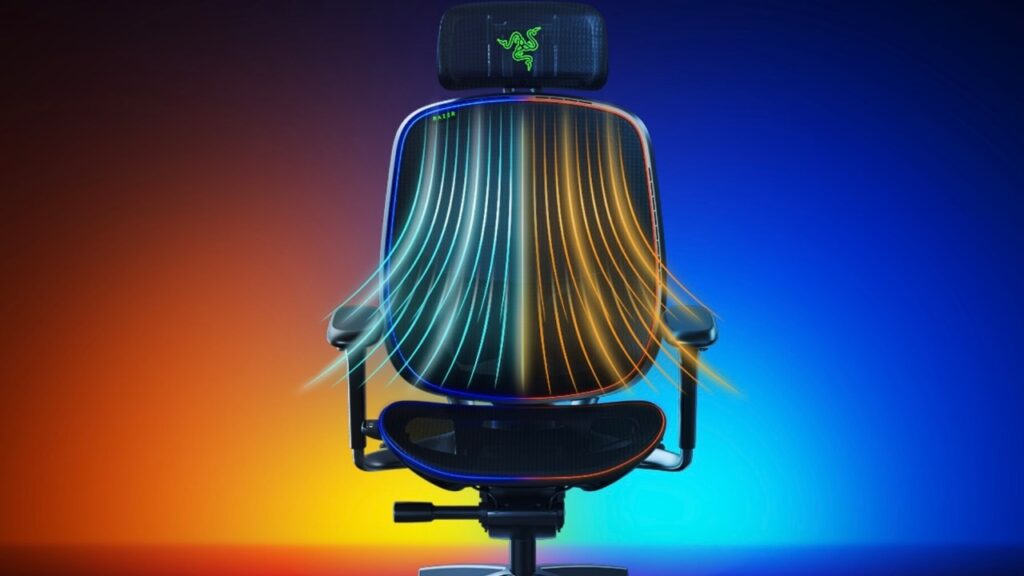 Razer introduces air-conditioned gaming chair! - SDN