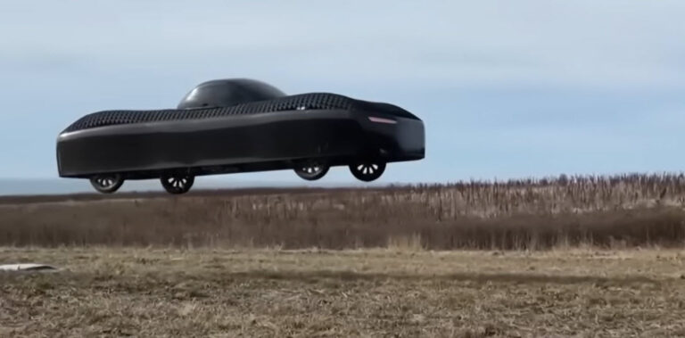 All-Electric Flying Car unveiled with a test flight