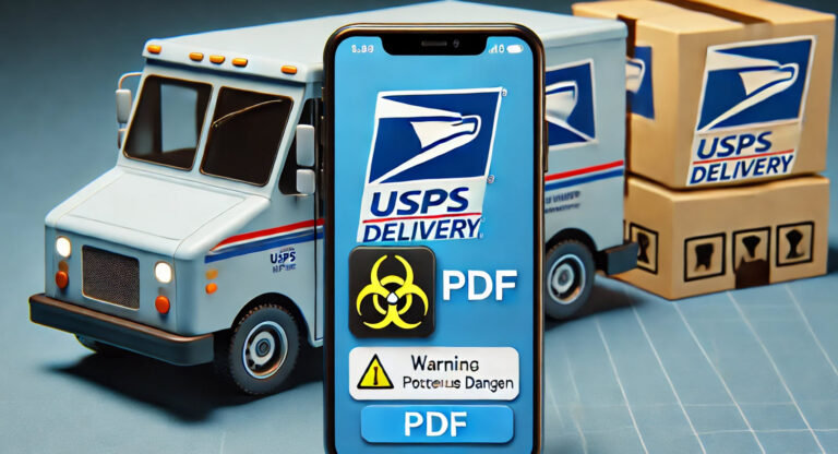 New USPS Text Scam Tricks Users with Hidden Malicious PDFs!