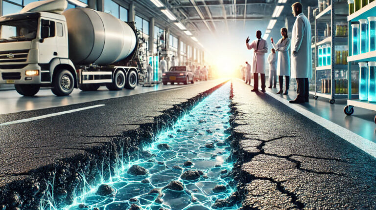 Say Goodbye to Potholes! Scientists in the UK Develop Groundbreaking Self-Healing Road Technology