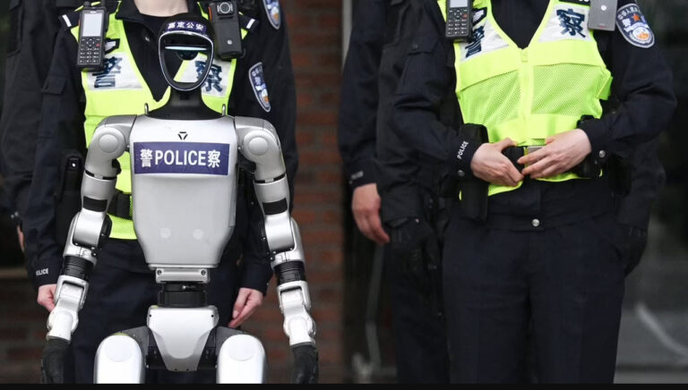 Robo-cops take the track at Chinese Grand Prix