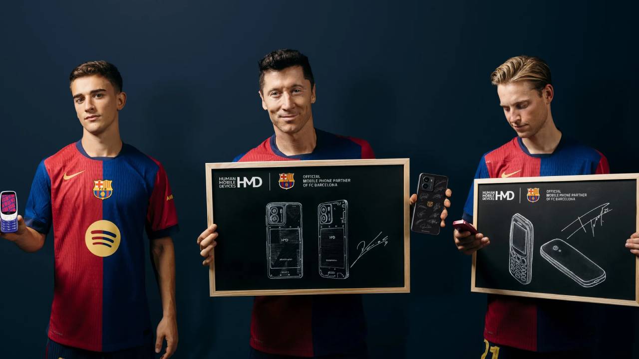 Finnish Brand and FC Barcelona’s Official Mobile Partner Unveils HMD Barça 3210 and HMD Barça Fusion