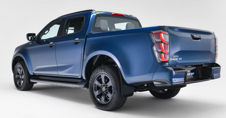 Isuzu Unleashes Fully Electric D-MAX Pickup with Permanent AWD and Futuristic Features