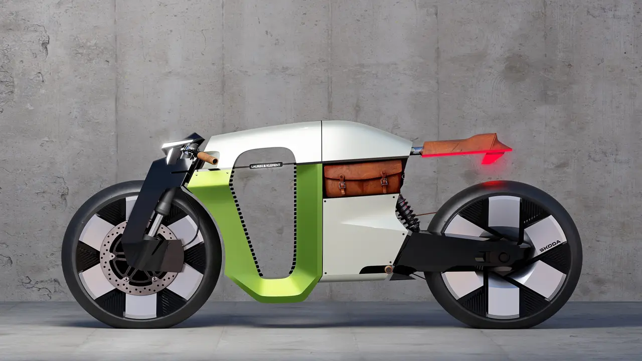 Skoda introduced its innovative motorcycle model!