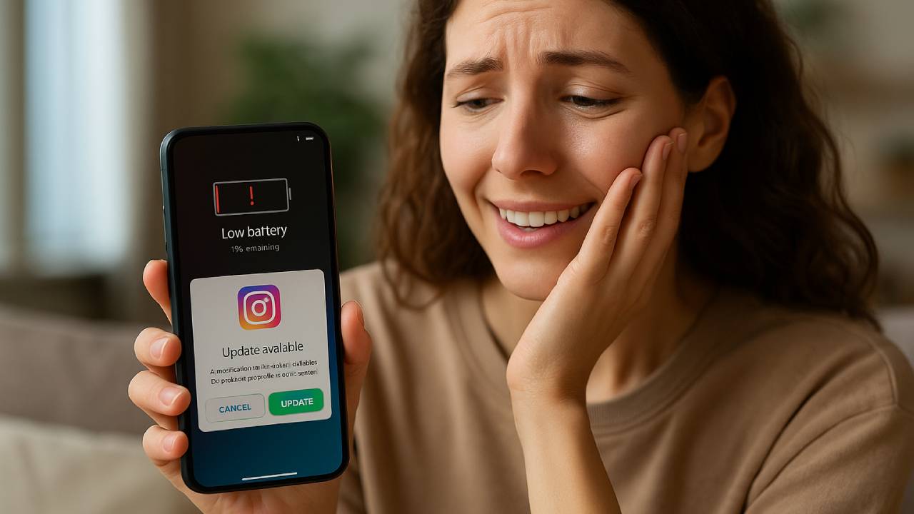 Instagram has fixed the battery drain issue
